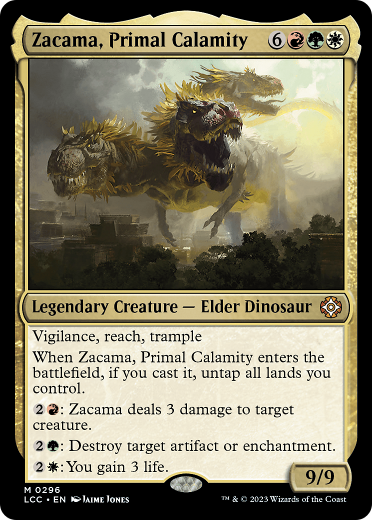 Zacama, Primal Calamity [The Lost Caverns of Ixalan Commander] | Silver Goblin