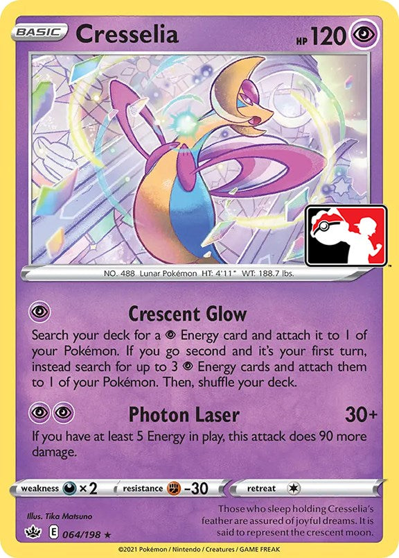 Cresselia (064/198) [Prize Pack Series One] | Silver Goblin