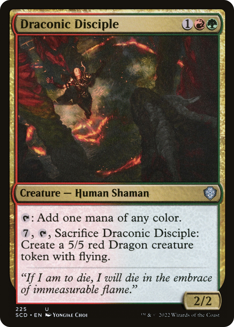 Draconic Disciple [Starter Commander Decks] | Silver Goblin