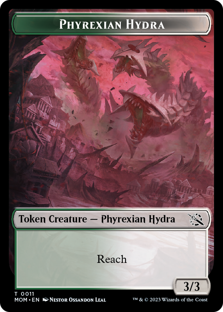 Phyrexian Hydra Token (11) [March of the Machine Tokens] | Silver Goblin