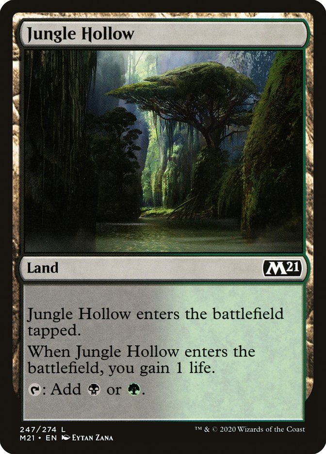 Jungle Hollow [Core Set 2021] | Silver Goblin