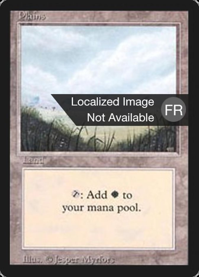 Plains (A) [Foreign Black Border] | Silver Goblin