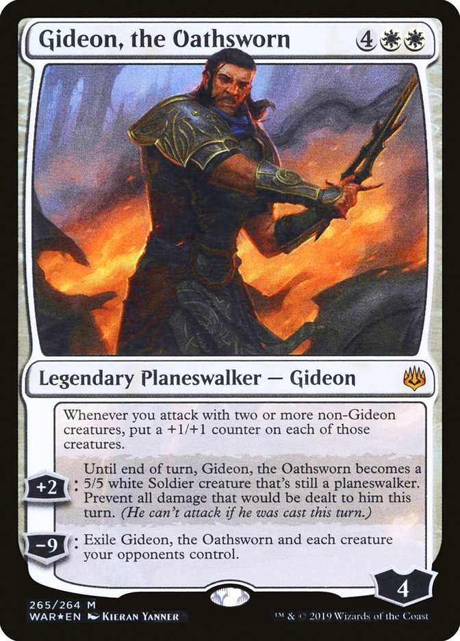 Gideon, the Oathsworn [War of the Spark] | Silver Goblin