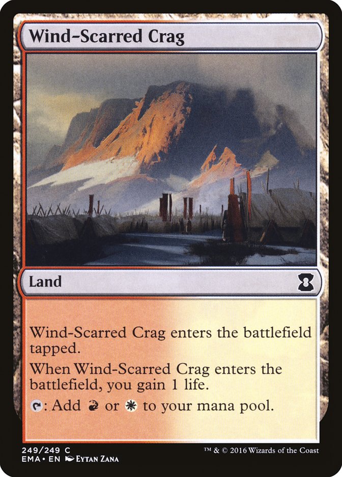 Wind-Scarred Crag [Eternal Masters] | Silver Goblin