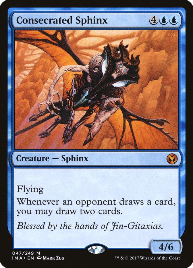 Consecrated Sphinx [Iconic Masters] | Silver Goblin