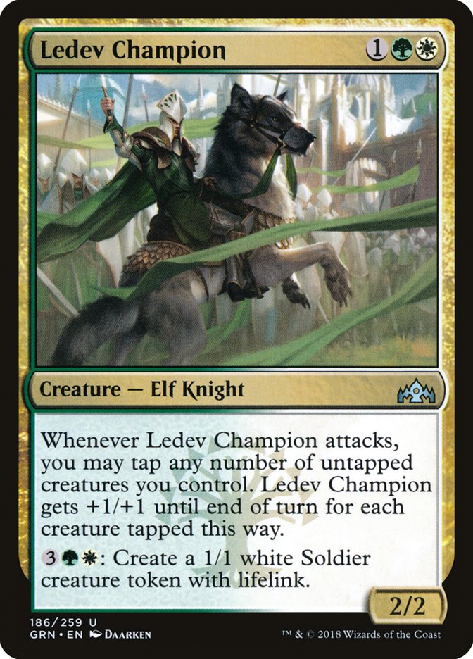 Ledev Champion [Guilds of Ravnica] | Silver Goblin