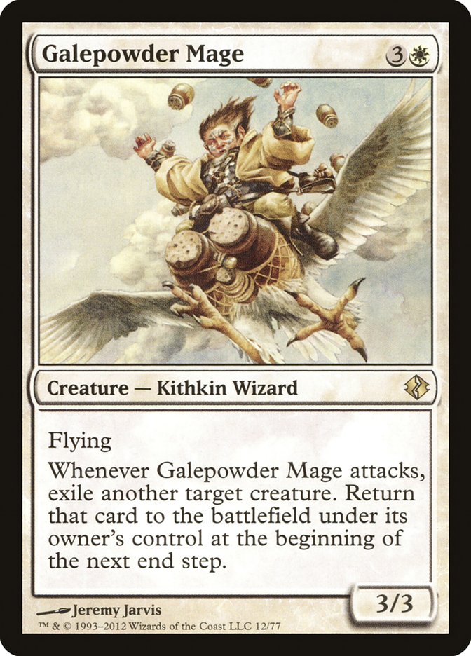 Galepowder Mage [Duel Decks: Venser vs. Koth] | Silver Goblin