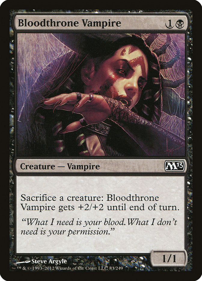 Bloodthrone Vampire [Magic 2013] | Silver Goblin