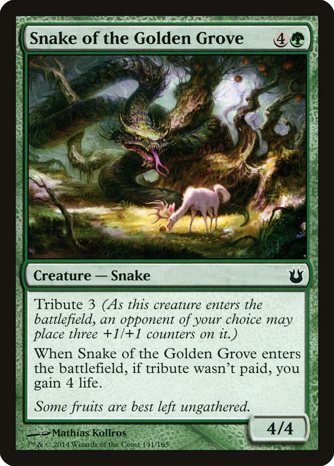 Snake of the Golden Grove [Born of the Gods] | Silver Goblin