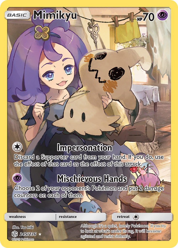 Mimikyu (245/236) [Sun & Moon: Cosmic Eclipse] | Silver Goblin