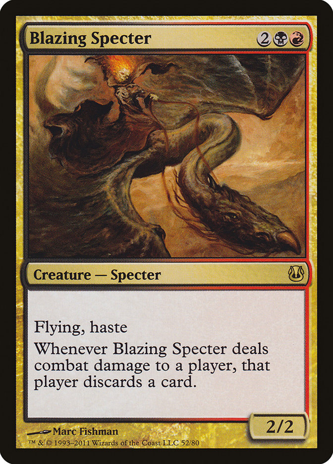 Blazing Specter [Duel Decks: Ajani vs. Nicol Bolas] | Silver Goblin