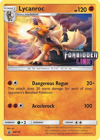 Lycanroc (SM118) (Prerelease Promo) [Sun & Moon: Black Star Promos] | Silver Goblin