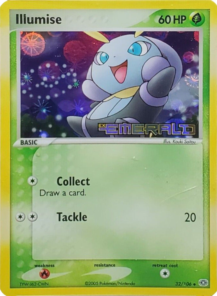 Illumise (32/106) (Stamped) [EX: Emerald] | Silver Goblin