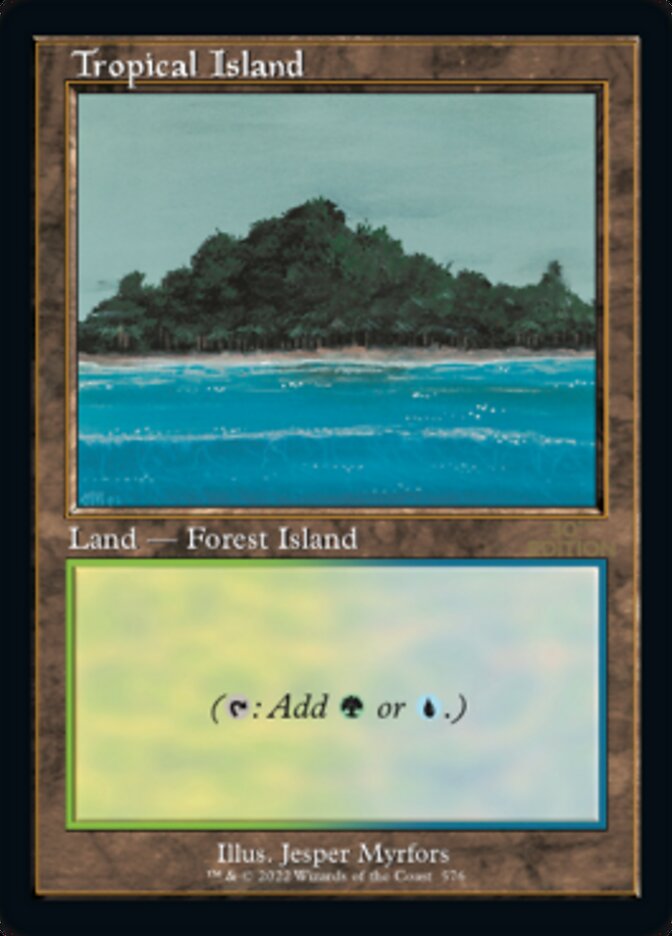 Tropical Island (Retro) [30th Anniversary Edition] | Silver Goblin