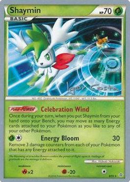 Shaymin (8/95) (Pesadelo Prism - Igor Costa) [World Championships 2012] | Silver Goblin