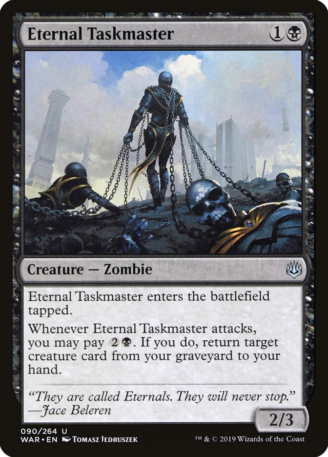 Eternal Taskmaster [War of the Spark] | Silver Goblin