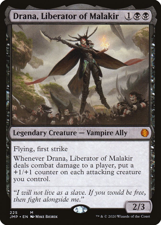 Drana, Liberator of Malakir [Jumpstart] | Silver Goblin