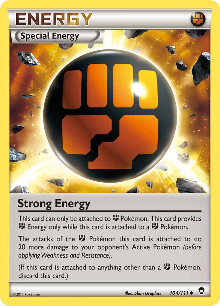 Strong Energy (104/111) [XY: Furious Fists] | Silver Goblin