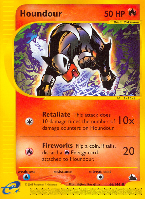 Houndour (66/144) [Skyridge] | Silver Goblin