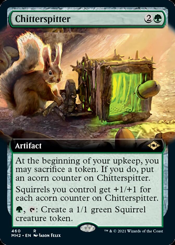 Chitterspitter (Extended Art) [Modern Horizons 2] | Silver Goblin