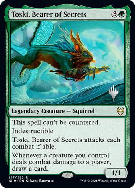 Toski, Bearer of Secrets (Promo Pack) [Kaldheim Promos] | Silver Goblin