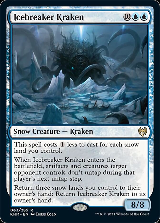 Icebreaker Kraken [Kaldheim] | Silver Goblin