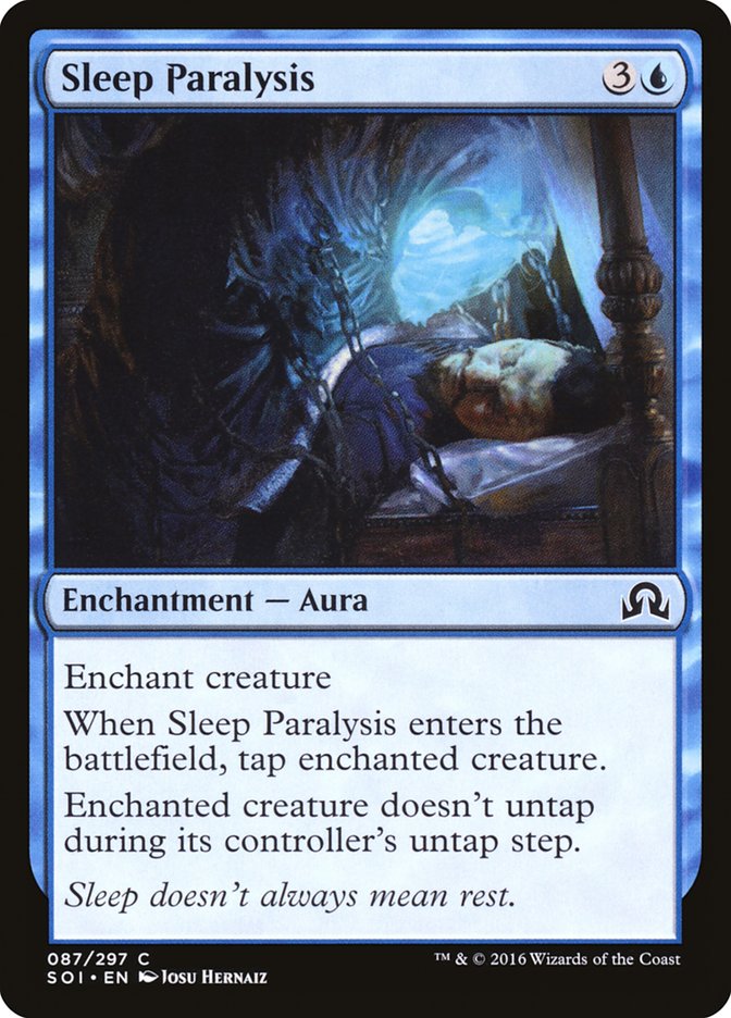 Sleep Paralysis [Shadows over Innistrad] | Silver Goblin