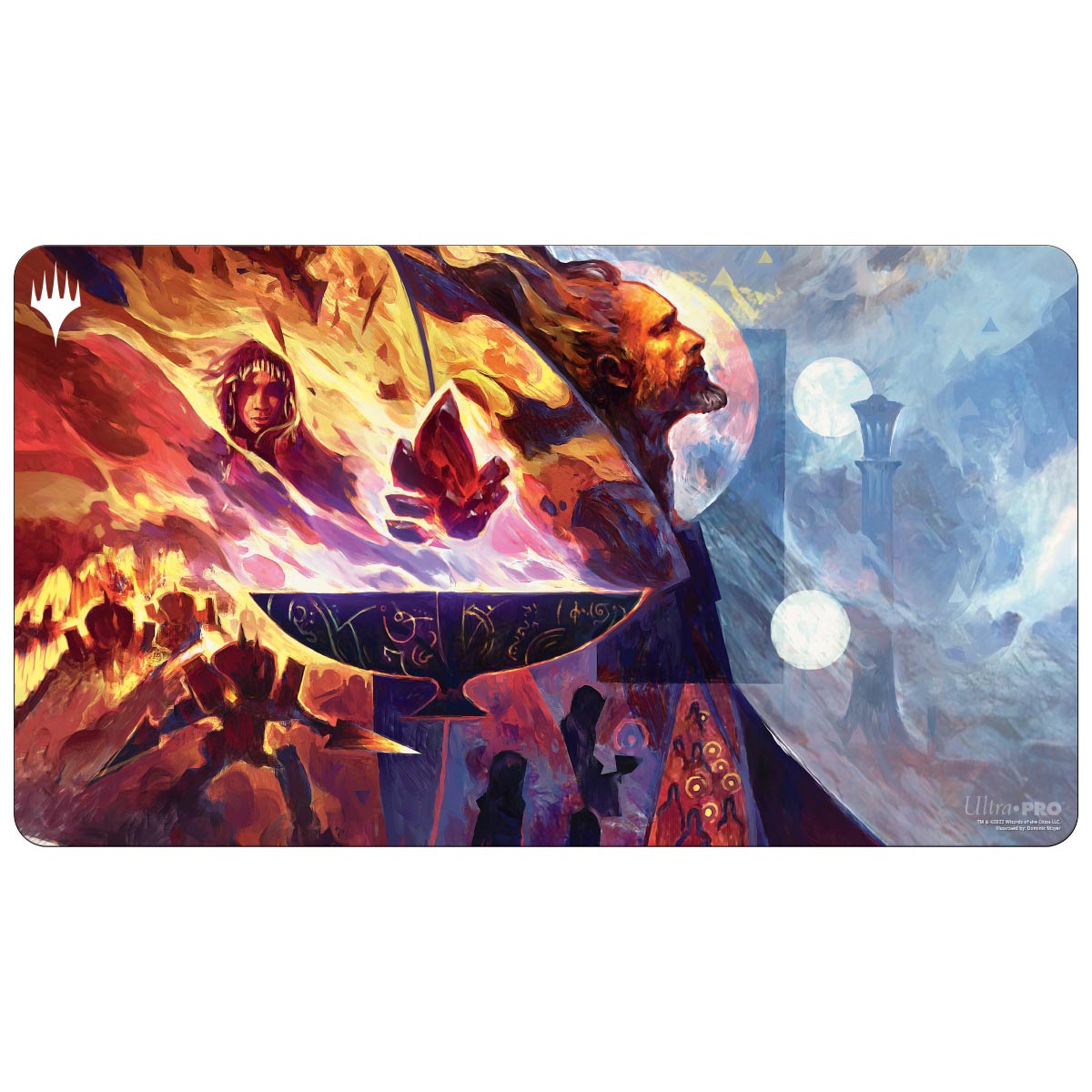 The Brothers War Playmat Urza’s Command | Silver Goblin