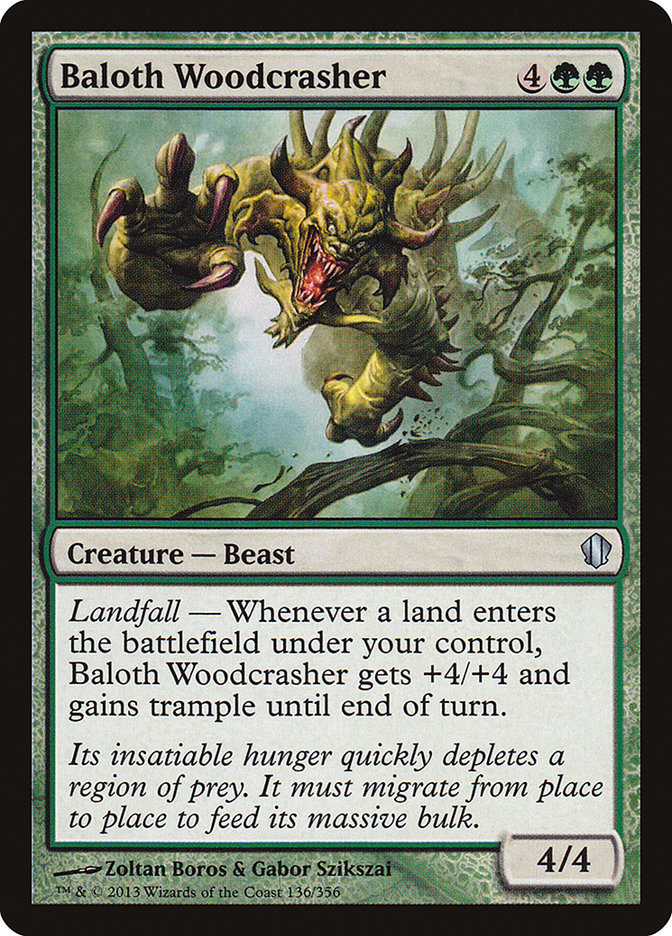 Baloth Woodcrasher [Commander 2013] | Silver Goblin