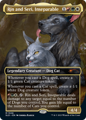 Rin and Seri, Inseparable (1508) // Rin and Seri, Inseparable [Secret Lair Commander Deck: Raining Cats and Dogs] | Silver Goblin