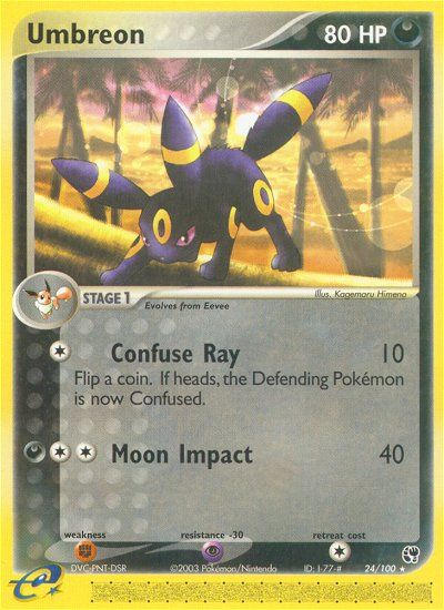 Umbreon (24/100) [EX: Sandstorm] | Silver Goblin