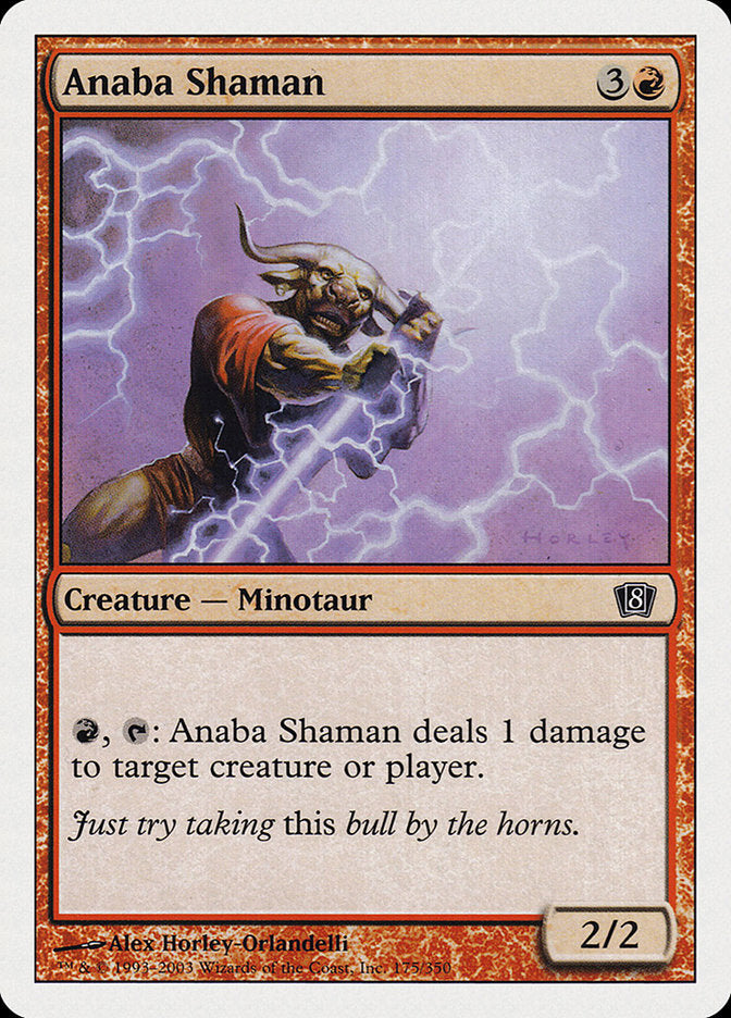 Anaba Shaman [Eighth Edition] | Silver Goblin