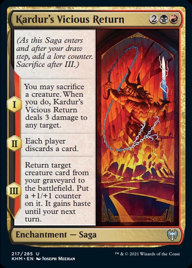 Kardur's Vicious Return [Kaldheim] | Silver Goblin