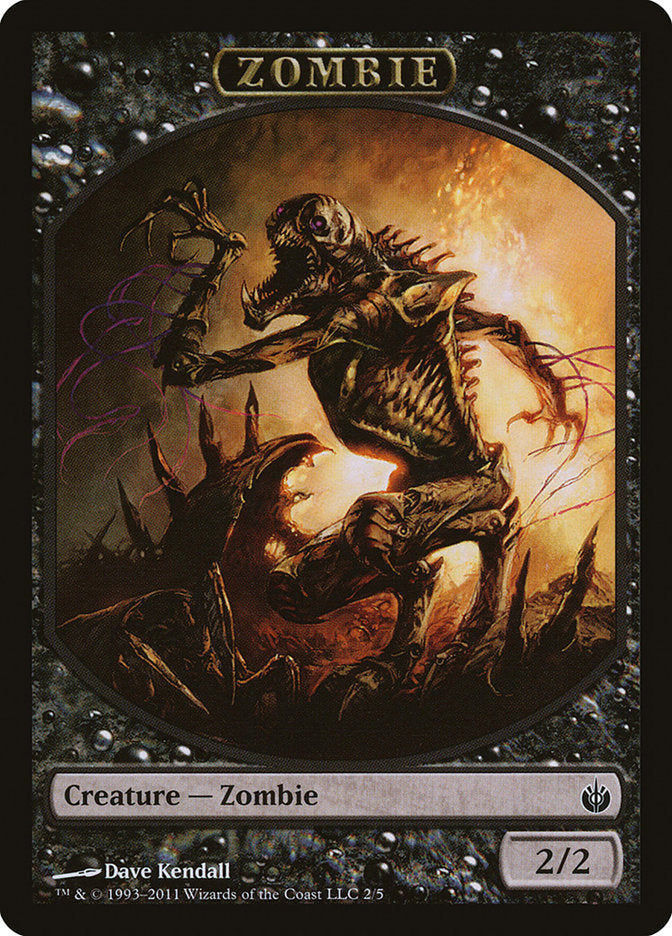 Zombie Token [Mirrodin Besieged Tokens] | Silver Goblin