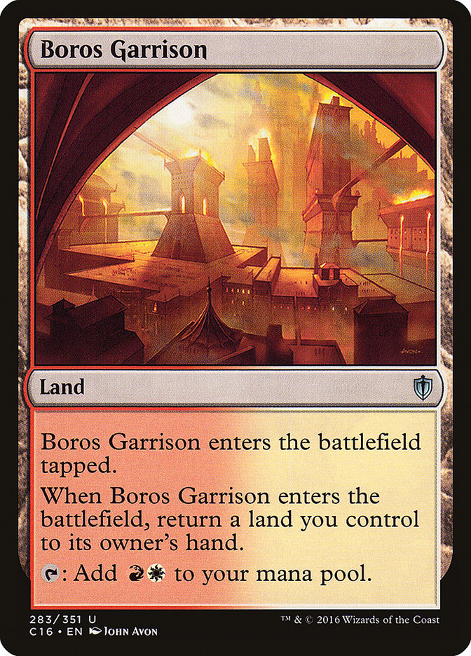 Boros Garrison [Commander 2016] | Silver Goblin