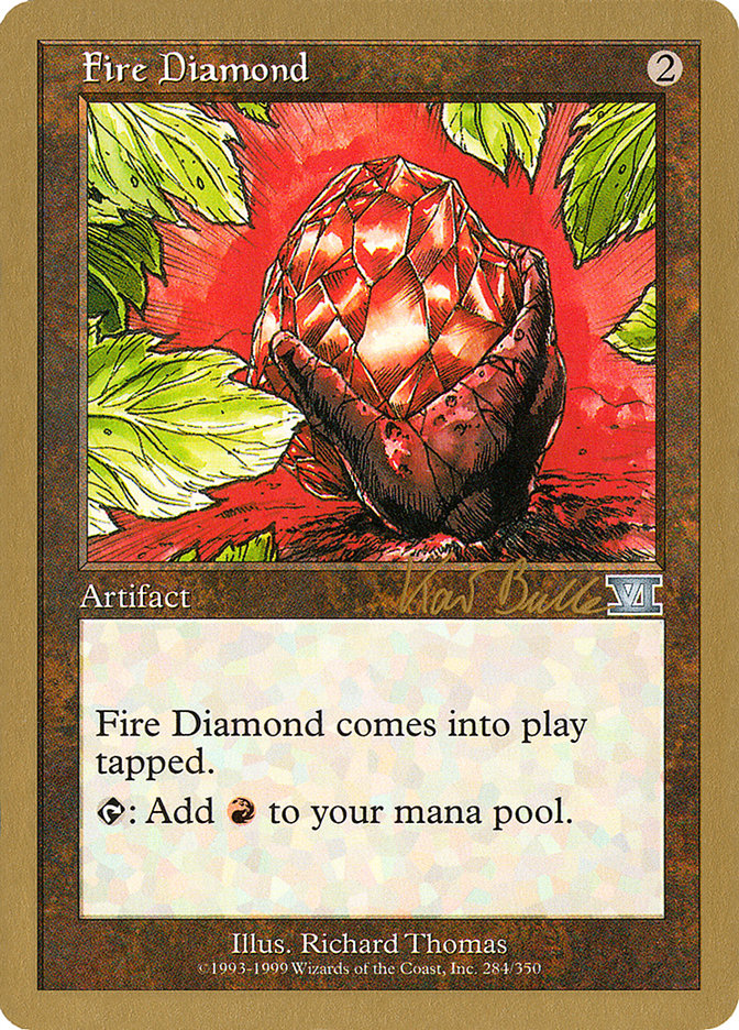 Fire Diamond (Kai Budde) [World Championship Decks 1999] | Silver Goblin