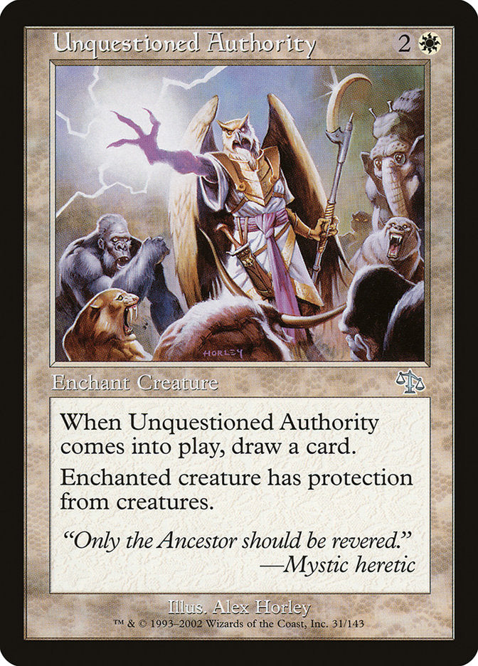 Unquestioned Authority [Judgment] | Silver Goblin