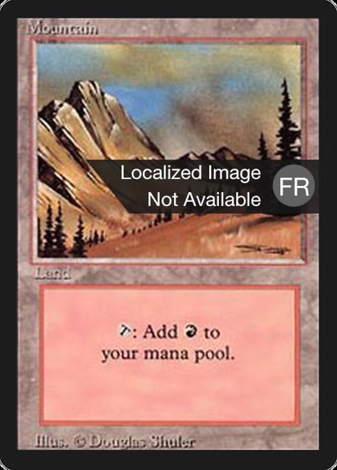 Mountain (C) [Foreign Black Border] | Silver Goblin