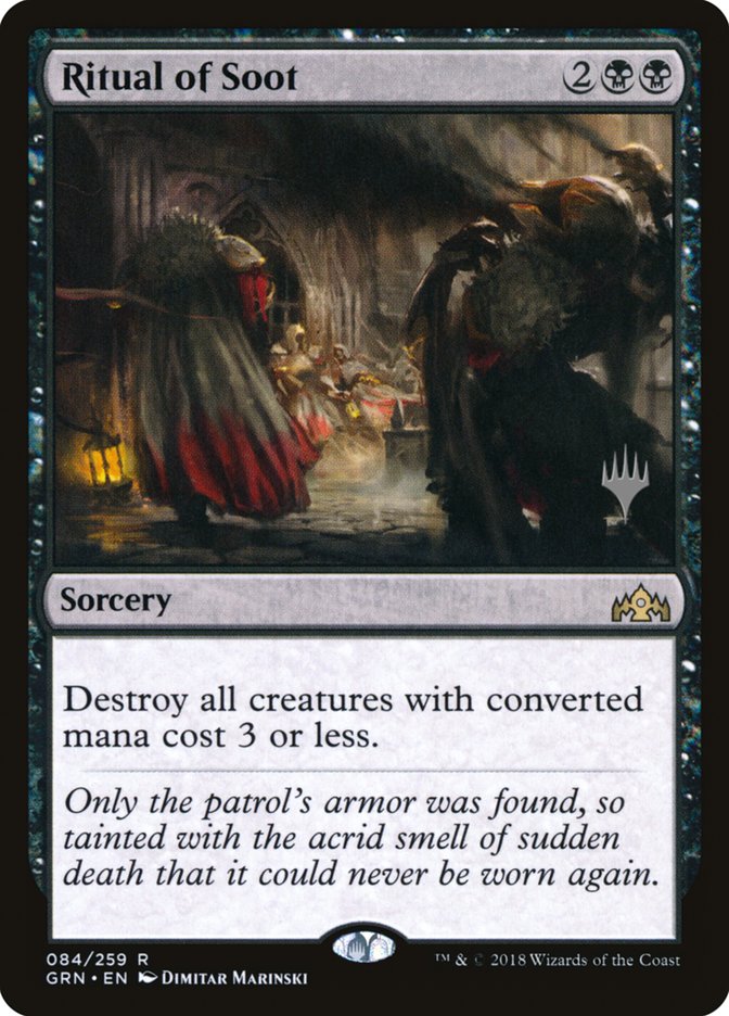 Ritual of Soot (Promo Pack) [Guilds of Ravnica Promos] | Silver Goblin
