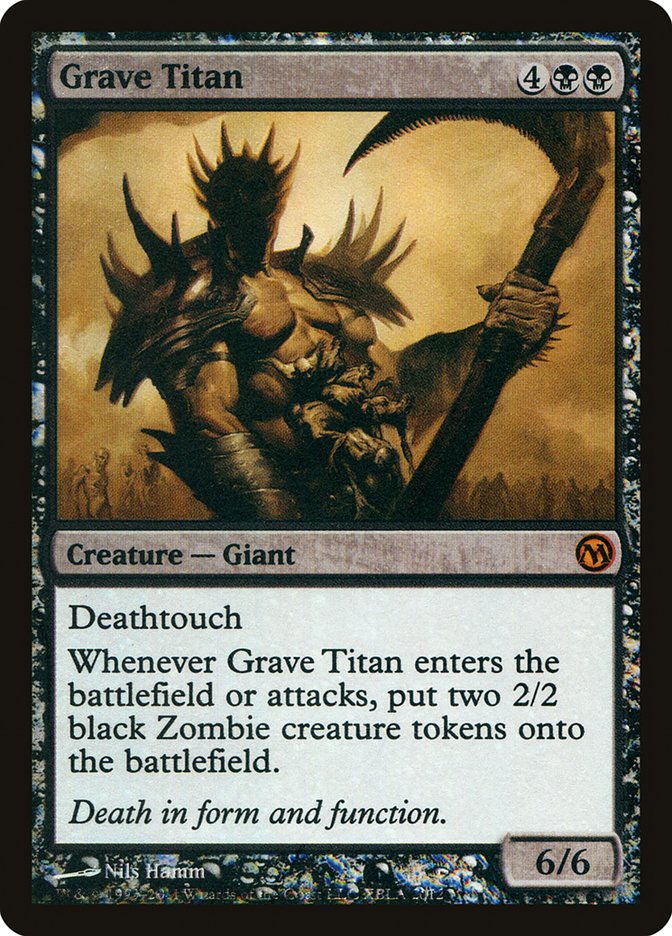 Grave Titan (Duels of the Planeswalkers Promos) [Duels of the Planeswalkers Promos 2011] | Silver Goblin