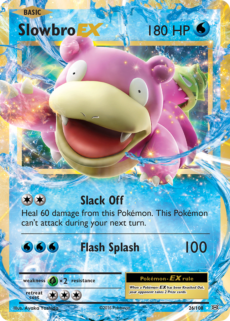 Slowbro EX (26/108) [XY: Evolutions] | Silver Goblin