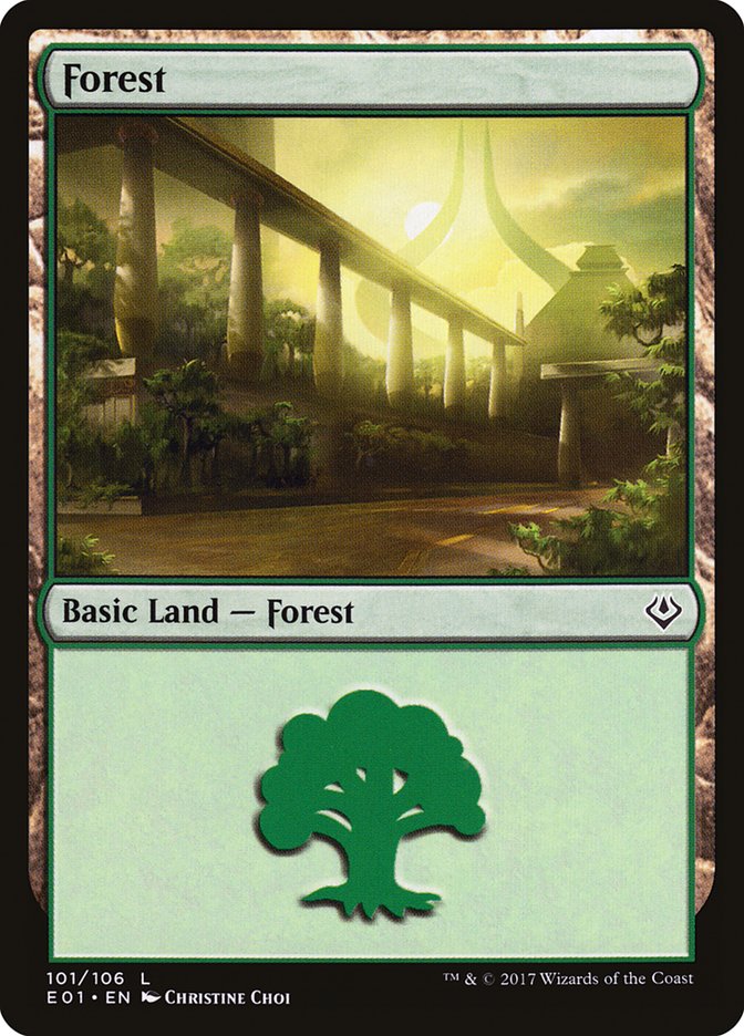 Forest (101) [Archenemy: Nicol Bolas] | Silver Goblin