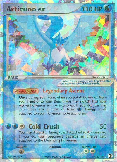 Articuno ex (114/112) [EX: FireRed & LeafGreen] | Silver Goblin