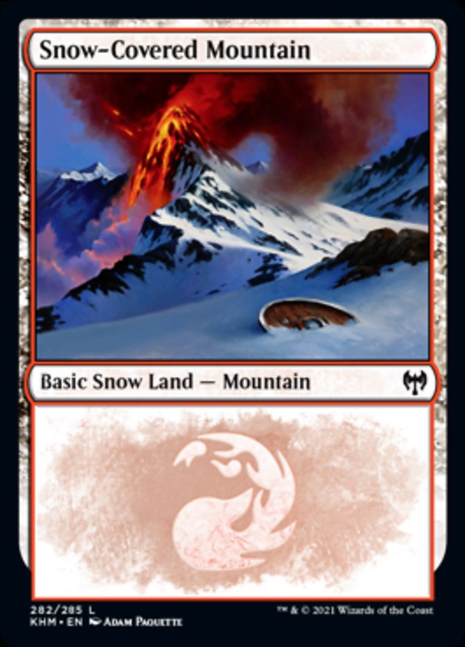 Snow-Covered Mountain (282) [Kaldheim] | Silver Goblin