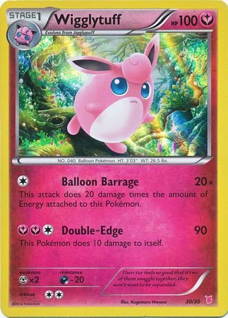 Wigglytuff (30/30) [XY: Trainer Kit 1 - Wigglytuff] | Silver Goblin