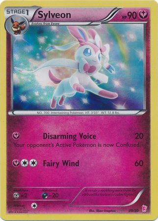 Sylveon (30/30) [XY: Trainer Kit - Sylveon] | Silver Goblin