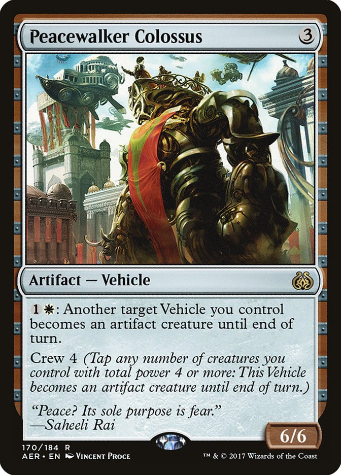 Peacewalker Colossus [Aether Revolt] | Silver Goblin