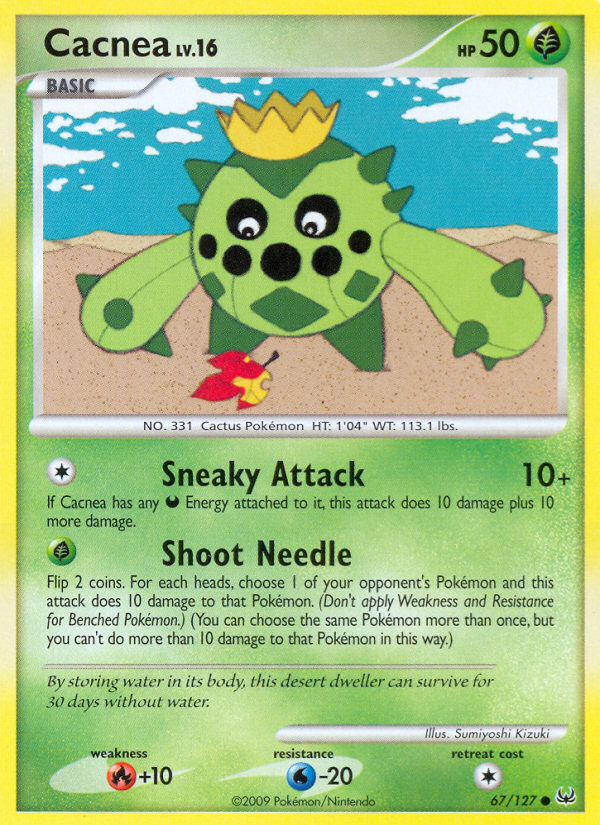 Cacnea (67/127) [Platinum: Base Set] | Silver Goblin