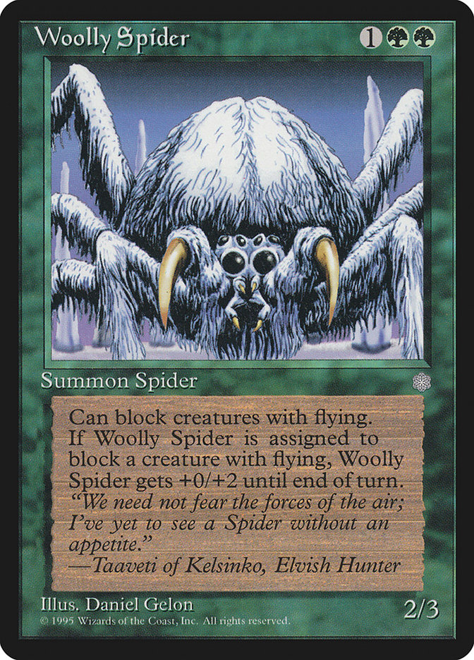 Woolly Spider [Ice Age] | Silver Goblin
