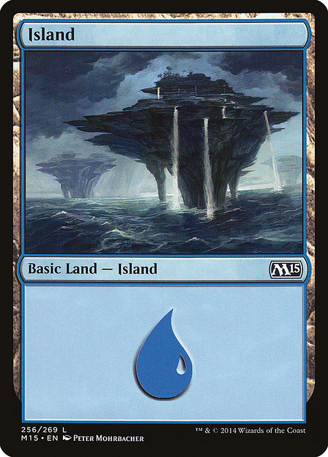 Island (256) [Magic 2015] | Silver Goblin